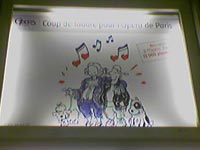 Affiche du RER pour l\'Op&eacute;ra de Paris