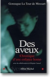 Des aveux - Gonzague de la Tour Mossart