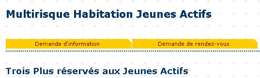 Multirisque Habitation pour Jeunes Actifs :o)