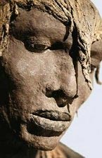 Ousmane Sow - visage Masa&iuml;