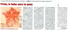 Prolo, le bobo aura ta peau - Télérama N°2852 - 8 septembre 2004