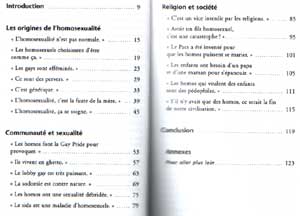 Sommaire - Les homosexualites