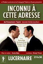 «&nbsp;Inconnu à cette adresse&nbsp;» au Lucernaire