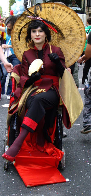 Gay pride 2007 - Mademoiselle Aurele