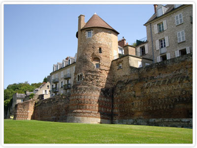 Muraille romaine du 3e siècle - Le Mans
