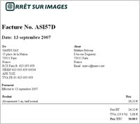 Facture ASIweb&nbsp;!