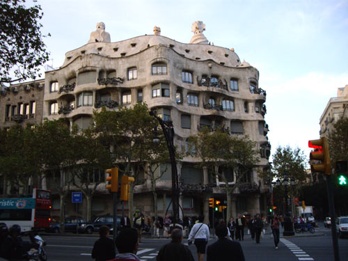 Immeuble La Pedrera à Barcelone