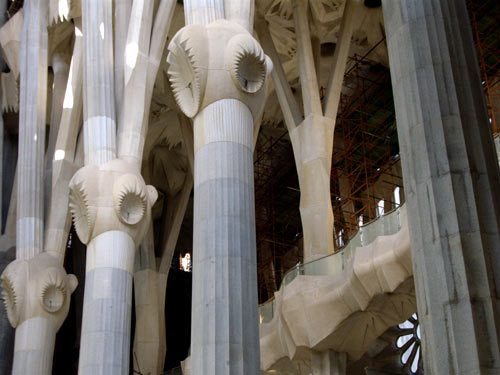 Intérieur de la Sagrada Família