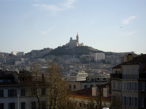 Marseille, vue de la gare Saint Charles