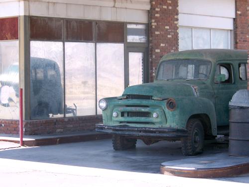 Une voiture à Ludlow