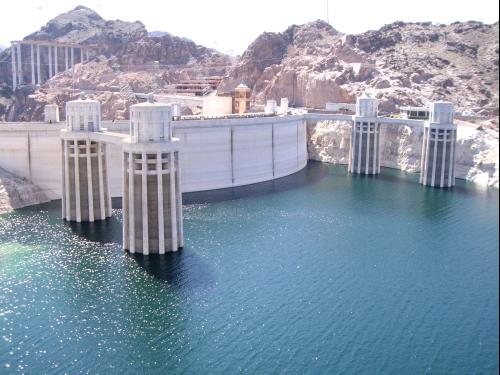 Hoover Dam sur le Colorado