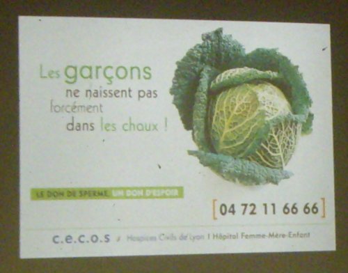 Pub du métro lyonnais