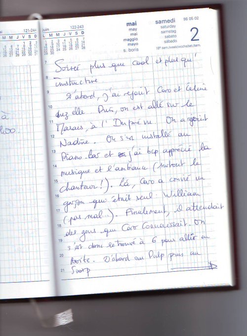 Soirée du 2 mai 1998