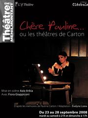 «&nbsp;Chère Pauline... ou les théâtres de Carton&nbsp;» au théâtre de Ménilmontant