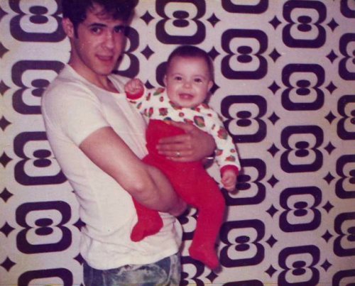 Papa et Jérôme en 1975