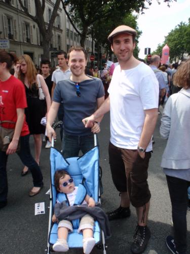 Ricroël et sa progéniture - Gay Pride 2009