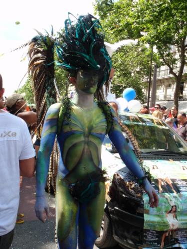 Le joli paon - Gay Pride 2009