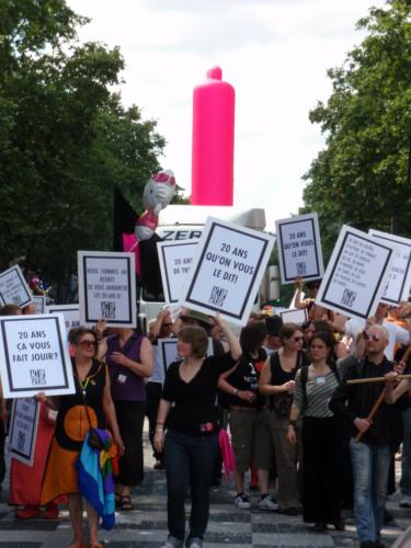 Act Up - Gay Pride 2009