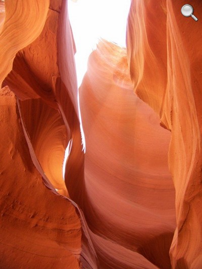 Lower Antelope Canyon - Effets de lumière sur les parois