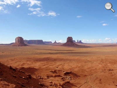 Monument Valley - vue globale