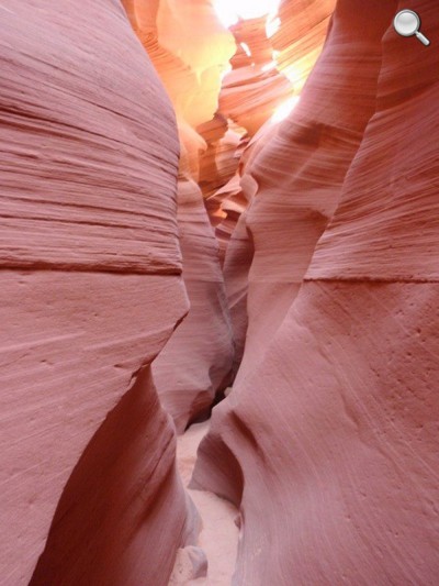 Lower Antelope Canyon - un chemin très étroit
