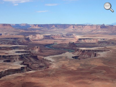 Canyonlands National Park - Vue sur la Green River (le matin)