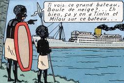 Boule de Neige dans Tintin