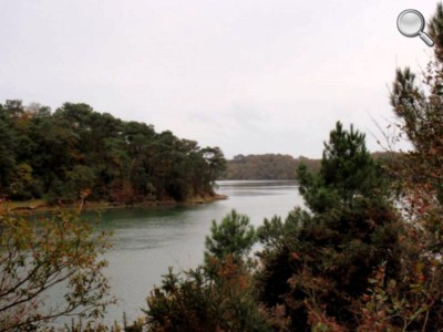 Vue de la Laïta à Clohars-Carnoët