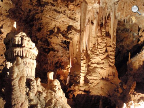 Grotte de Clamouse dans l'Hérault (34)