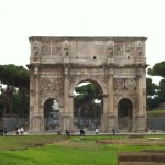 Arc de Constantin dans le forum romain