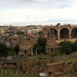 Forum romain vu du Palatin