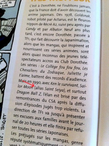 Sailor Moon alias Saint Seiya