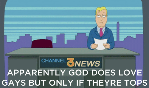 Dieu aime les gays, mais …