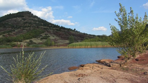 Vue du Lac de Salagou