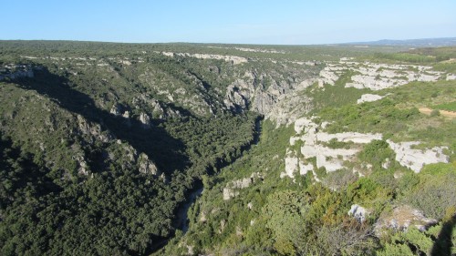 Gorges de la rivière Cesse près de Minerve