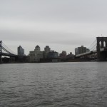 New York - Vue des ponts de Brooklyn et Manhattan
