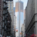 New York - Tour en construction en remplacement du WTC