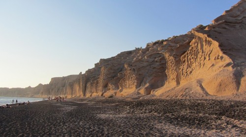 Plage (nudiste) de Vlichada - Santorin