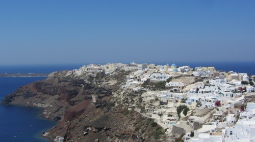 Vue de Oia - Santorin