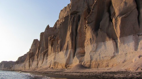 Plage de Vlychada (naturiste) - Santorin