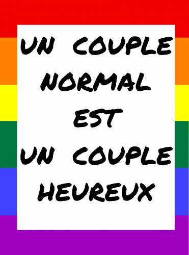 Un couple normal est un couple heureux