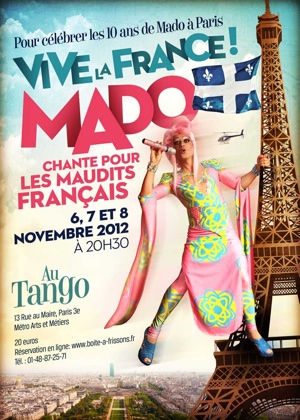 "Vive la France&nbsp;! " de Mado au Tango
