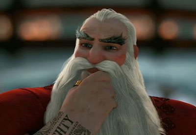 La bague de pouce du Père-Noël