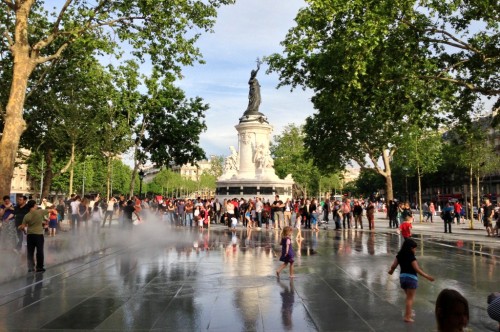 Nouvelle place de la République, Paris