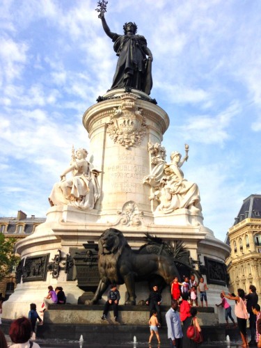 Nouvelle place de la République, Paris