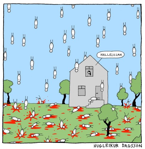 It's raining men - Hugleikur Dagsson
