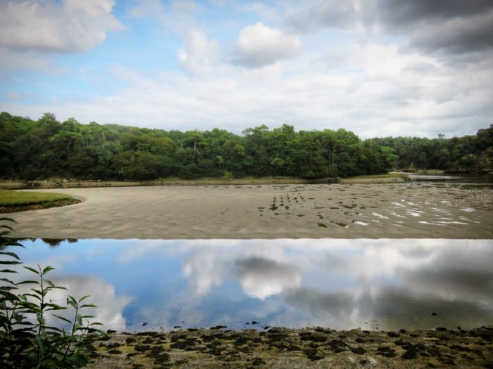 Abbaye Saint Maurice -bord de la Laïta