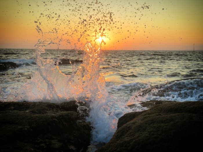 Coucher de soleilà Kerroc'h