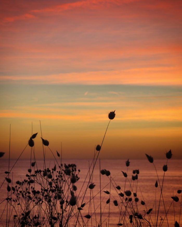 Coucher de soleil à Bellangenet - Le Pouldu