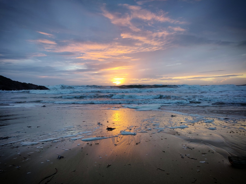 coucher de soleil à Bellangenet